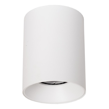 Lucide GERTI - Spot plafond - Ø 8 cm - 1xGU10 (MR16) - Des anneaux interchangeables inclus - Blanc - Essential