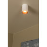 Lucide GERTI - Spot plafond - Ø 8 cm - 1xGU10 (MR16) - Des anneaux interchangeables inclus - Blanc - Essential