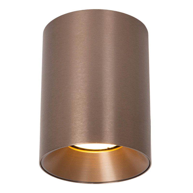 Lucide GERTI - Spot plafond - Ø 8 cm - 1xGU10 (MR16) - Café - Essential