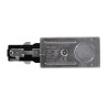 Lucide TRACK Kit de démarrage - Système de rail monophasé / Éclairage sur rail - 2 mètres - Noir