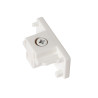 Lucide TRACK Kit de démarrage - Système de rail monophasé / Éclairage sur rail - 2 mètres - Blanc