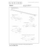 Lucide TRACK Kit de démarrage - Système de rail monophasé / Éclairage sur rail - 2 mètres - Blanc
