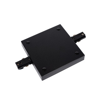 Lucide TRACK Alimentation - Système de rail monophasé / Éclairage sur rail - Simple/Double - Noir (Extension)