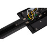 Lucide TRACK Alimentation - Système de rail monophasé / Éclairage sur rail - Simple/Double - Noir (Extension)