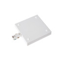 Lucide TRACK Alimentation - Système de rail monophasé / Éclairage sur rail - Simple/Double - Blanc(Extension)