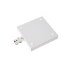 Lucide TRACK Alimentation - Système de rail monophasé / Éclairage sur rail - Simple/Double - Blanc(Extension)