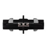 Lucide TRACK connecteur en I - Système de rail monophasé / Éclairage sur rail - Noir (Extension)