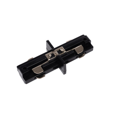 Lucide TRACK connecteur en I - Système de rail monophasé / Éclairage sur rail - Noir (Extension)