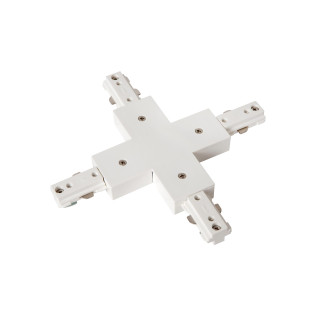 Lucide TRACK connecteur en X - Système de rail monophasé / Éclairage sur rail - Blanc (Extension)