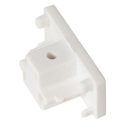 Lucide TRACK Embout de fermeture - Système de rail monophasé / Éclairage sur rail - Ensemble de 2 - Blanc (Extension)