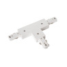 Lucide TRACK connecteur en T  A- Système de rail monophasé / Éclairage sur rail - Blanc (Extension)