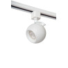 Lucide TRACK FAVORI Spot sur rail - Système de rail monophasé / Éclairage sur rail - 1xGU10 - Blanc (Extension)