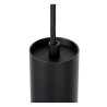 Lucide TRACK FLORIS Suspension - Système de rail monophasé / Éclairage sur rail - 1xGU10 - Noir (Extension)