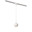Lucide TRACK FAVORI Suspension - Système de rail monophasé / Éclairage sur rail - 1xGU10 - Blanc (Extension)