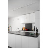 Lucide TRACK FAVORI Suspension - Système de rail monophasé / Éclairage sur rail - 1xGU10 - Blanc (Extension)