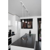 Lucide TRACK FAVORI Suspension - Système de rail monophasé / Éclairage sur rail - 1xGU10 - Blanc (Extension)