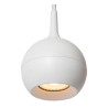 Lucide TRACK FAVORI Suspension - Système de rail monophasé / Éclairage sur rail - 1xGU10 - Blanc (Extension)