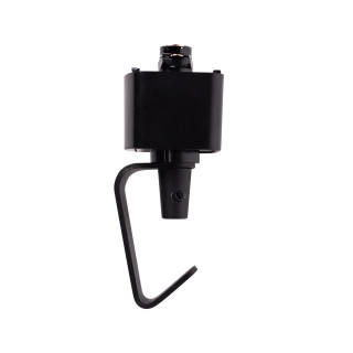 Lucide TRACK Adaptateur de suspension - Système de rail monophasé / Éclairage sur rail - Noir (Extension)