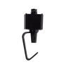 Lucide TRACK Adaptateur de suspension - Système de rail monophasé / Éclairage sur rail - Noir (Extension)