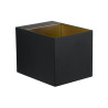 Lucide DEVI - Applique murale - 1xG9 - Noir