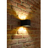 Lucide DEVI - Applique murale - 1xG9 - Noir