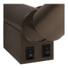 Lucide OTIMO - Spot mural / Applique mural - 2xGU10 (MR16) - Taupe - Essential