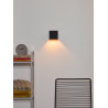 Lucide XIO - Applique murale - LED Dim. - G9 - 1x4W 2700K - Angle du faisceau réglable - Noir