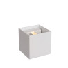 Lucide XIO - Applique murale - LED Dim. - G9 - 1x4W 2700K - Angle du faisceau réglable - Blanc