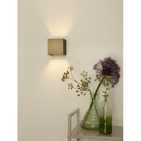 Lucide XIO - Applique murale - LED Dim. - G9 - 1x4W 2700K - Angle du faisceau réglable - Rouille