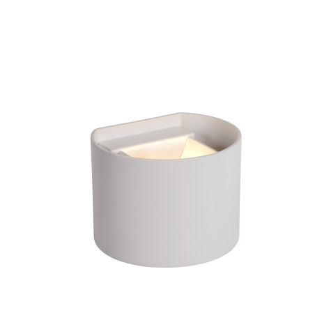Lucide XIO - Applique murale - LED Dim. - G9 - 1x3,5W 2700K - Angle du faisceau réglable - Blanc