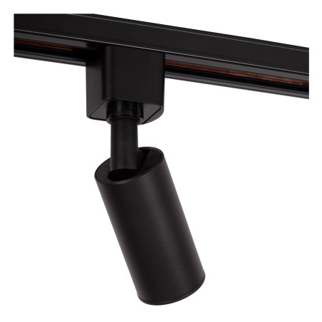 Lucide TRACK RITMO Spot sur rail - Système de rail monophasé / Éclairage sur rail - 1xGU10/MR11 - Noir (Extension)