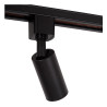 Lucide TRACK RITMO Spot sur rail - Système de rail monophasé / Éclairage sur rail - 1xGU10/MR11 - Noir (Extension)