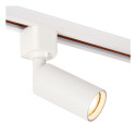Lucide TRACK RITMO Spot sur rail - Système de rail monophasé / Éclairage sur rail - 1xGU10/MR11 - Blanc (Extension)