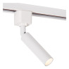 Lucide TRACK KEONI Spot sur rail - Système de rail monophasé / Éclairage sur rail - 1xG9 - Blanc(Extension)