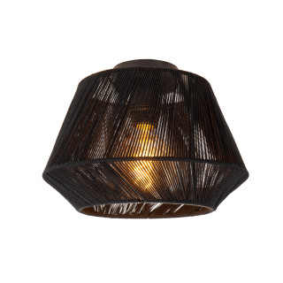 Lucide JESSICA - Plafonnier - Ø 30 cm - 1xE27 - Noir