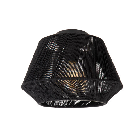 Lucide JESSICA - Plafonnier - Ø 30 cm - 1xE27 - Noir