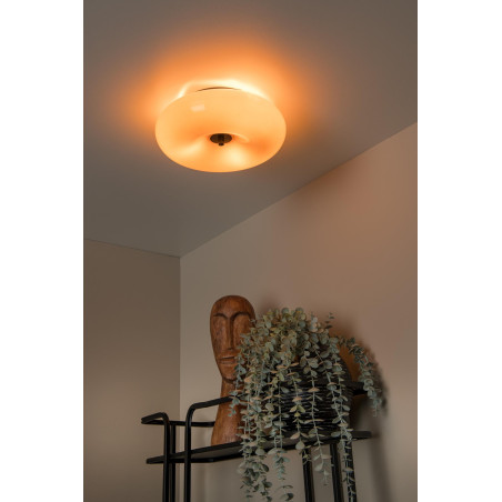 Lucide SENTINO - Plafonnier - Ø 30 cm - 3xG9 - Orange