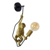 Lucide EXTRAVAGANZA CHIMP - Applique murale - 1xE27 - Noir