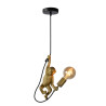 Lucide EXTRAVAGANZA CHIMP - Suspension - Ø 17,6 cm - 1xE27 - Noir