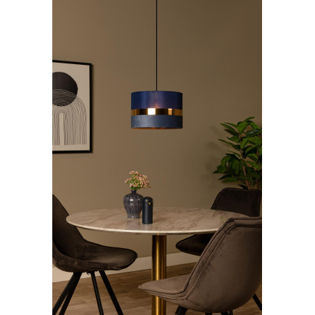 Lucide EXTRAVAGANZA TUSSE - Suspension - Ø 30 cm - 1xE27 - Bleu