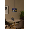 Lucide EXTRAVAGANZA TUSSE - Suspension - Ø 30 cm - 1xE27 - Bleu