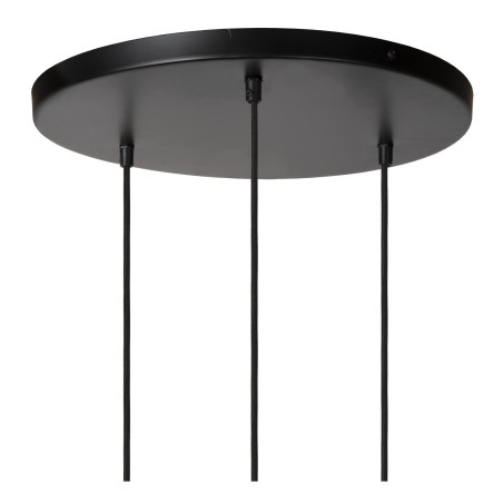 Lucide YUNKAI - Suspension - Ø 60 cm - 3xE27 - Naturel
