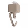 Lucide TRACK Adaptateur de suspension - Système de rail monophasé / Éclairage sur rail - Taupe(Extension)