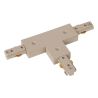 Lucide TRACK connecteur en TA- Système de rail monophasé / Éclairage sur rail - Taupe (Extension)
