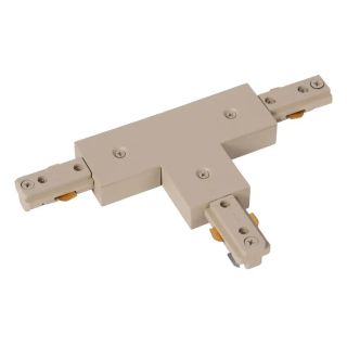Lucide TRACK connecteur en TB- Système de rail monophasé / Éclairage sur rail - Taupe (Extension)
