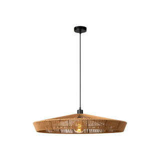Lucide YUNKAI - Suspension - Ø 70 cm - 1xE27 - Naturel