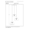Lucide JESSICA - Suspension - Ø 35,5 cm - 3xE27 - Noir