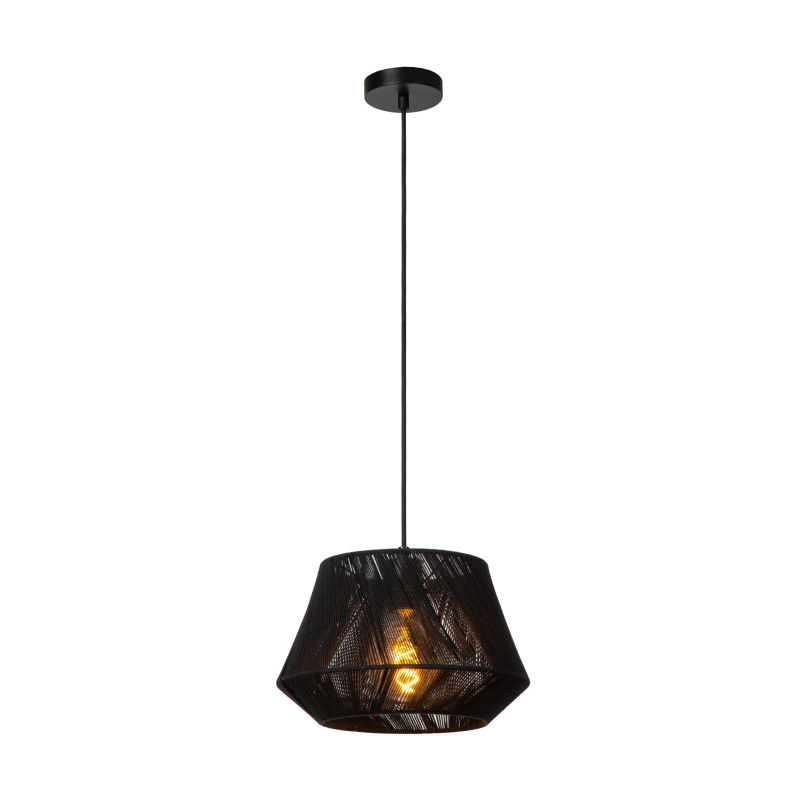 Lucide JESSICA - Suspension - Ø 30 cm - 1xE27 - Noir