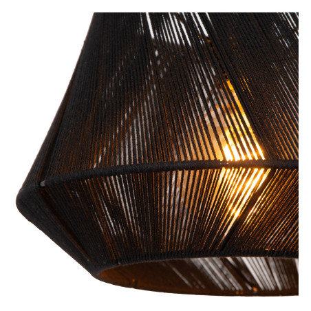 Lucide JESSICA - Suspension - Ø 30 cm - 1xE27 - Noir