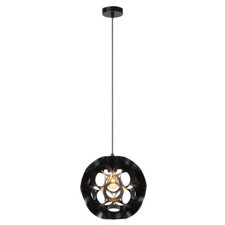 Lucide HANNELORE - Suspension - Ø 30 cm - 1xE27 - Noir